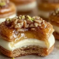 Baklava Cream Sandwich Cookies