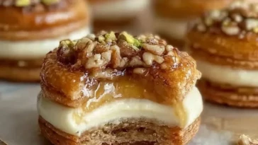 Baklava Cream Sandwich Cookies