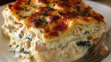 Chicken Alfredo Lasagna