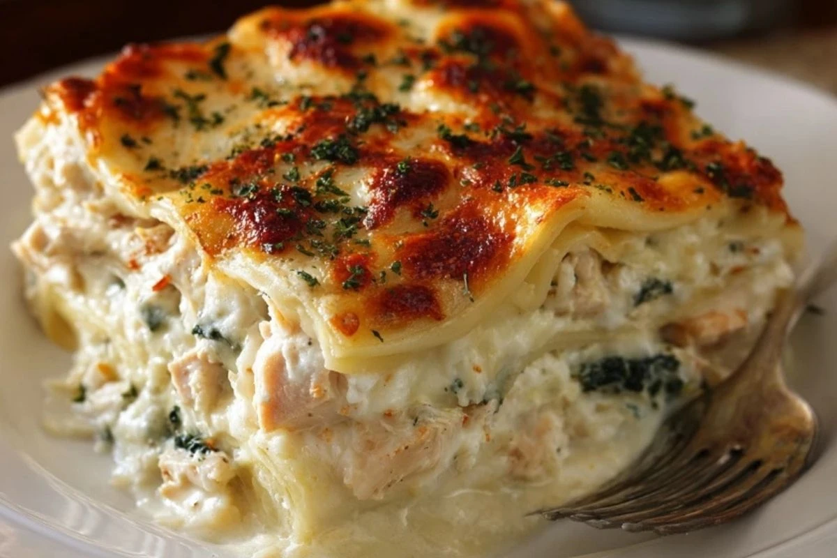 Chicken Alfredo Lasagna