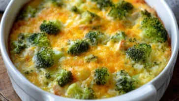 Chicken Broccoli Rice Casserole