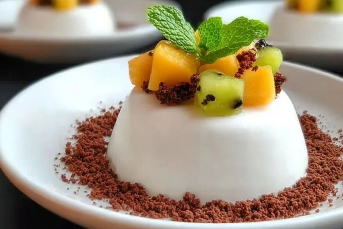 Coconut Panna Cotta