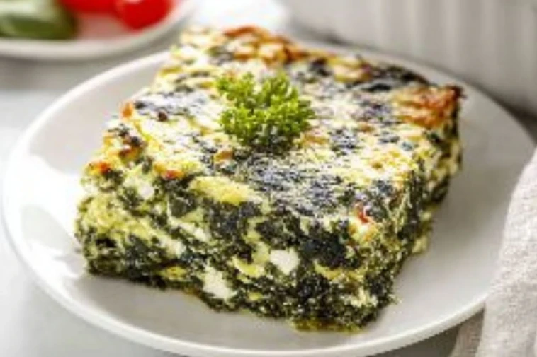 Easy Feta and Spinach Casserole