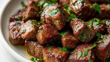 Garlic Butter Steak Bites