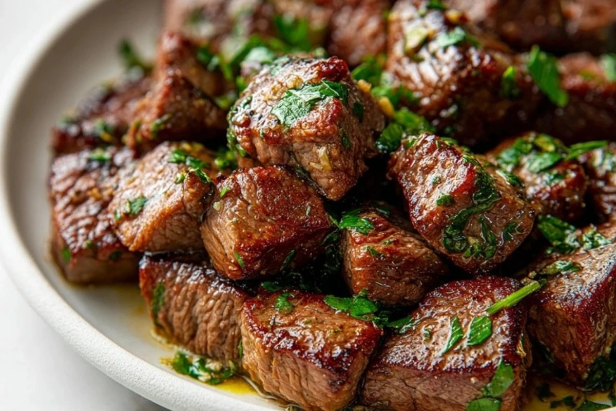 Garlic Butter Steak Bites