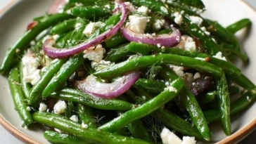 Green Bean and Feta Salad