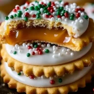 Irresistible Caramel Ritz Cracker Christmas Cookies