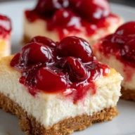 Cherry Cheesecake Bars