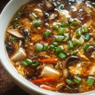 Chinese Style Hot and Sour Soup