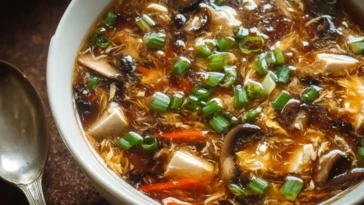 Chinese Style Hot and Sour Soup