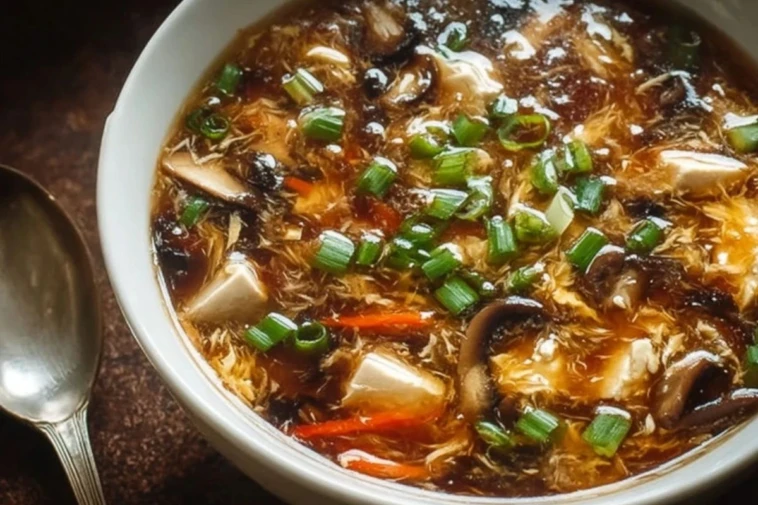 Chinese Style Hot and Sour Soup