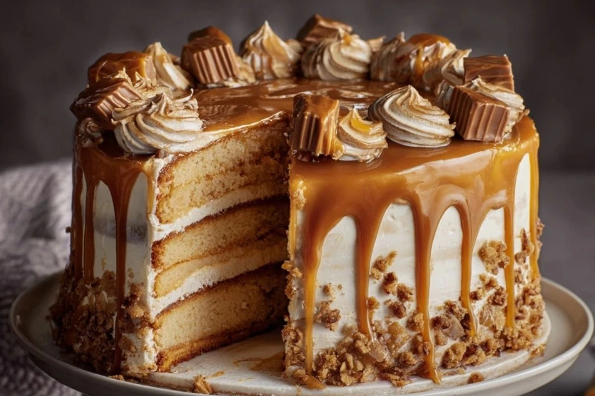 Decadent Caramel Cake