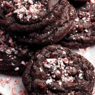Double Chocolate Peppermint Cookies