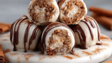 No-Bake Cinnamon Roll Truffles