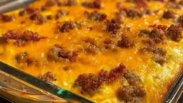 Sausage Egg And Cheese Breakfast Casserole