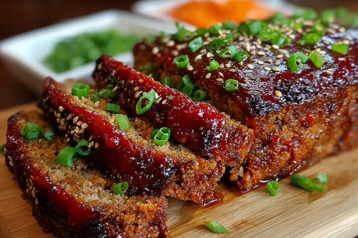 Sweet & Spicy Korean BBQ Meatloaf