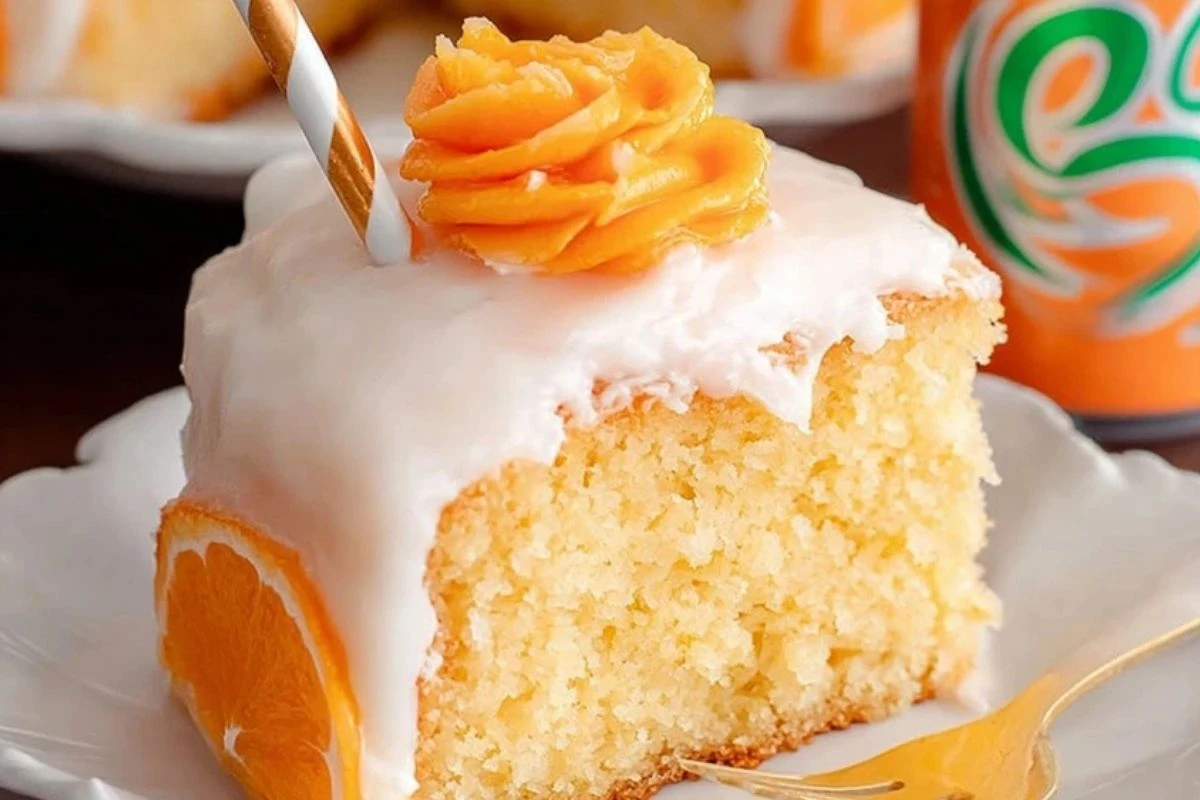 Ultra Moist Orange Soda Cake Recipe