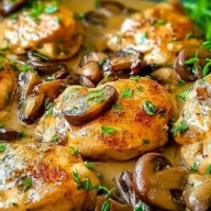 Slow Cooker Chicken Marsala Delight