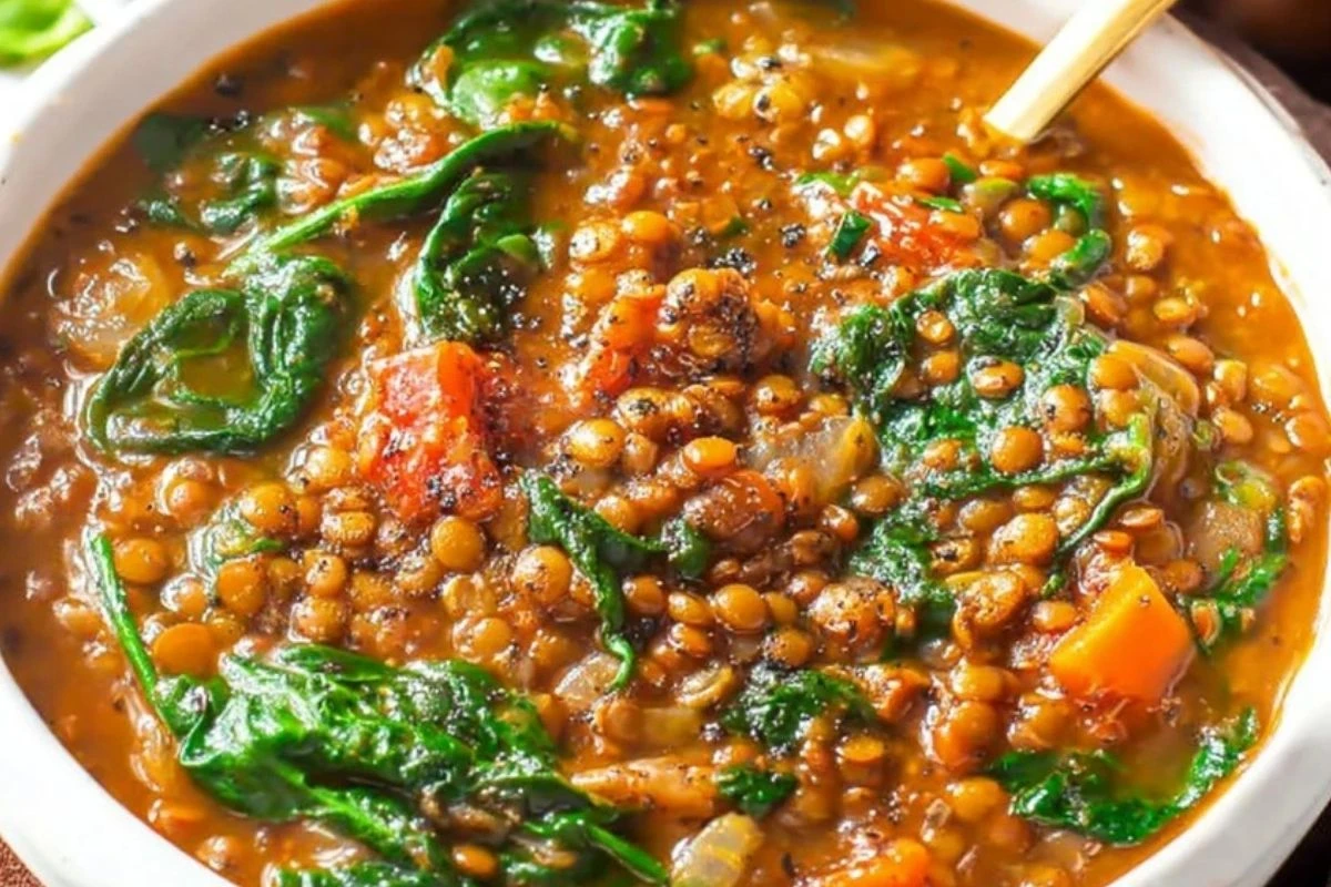 Spinach Lentil Soup