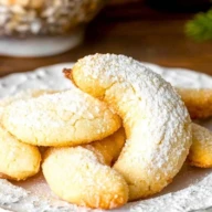 Almond Crescent Cookies