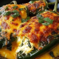 Baked Chili Rellenos Cheese