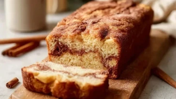 Buttery Snickerdoodle Bread