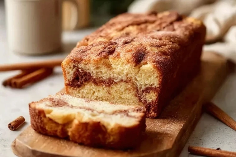Buttery Snickerdoodle Bread