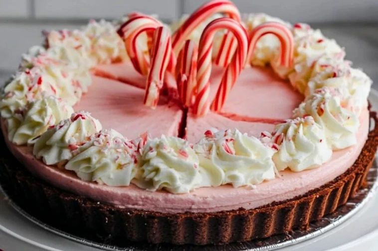 Candy Cane Pie