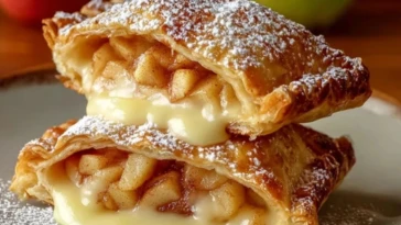 Cheesecake Stuffed Apple Pies