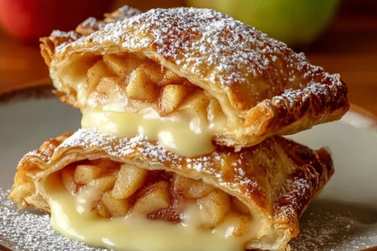 Cheesecake Stuffed Apple Pies