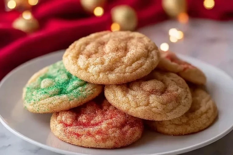 Chewy Christmas Snickerdoodles
