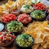 Chip & Dip Charcuterie Board