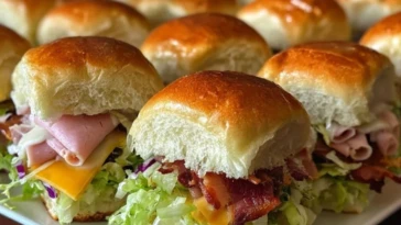 Chopped Club Sliders