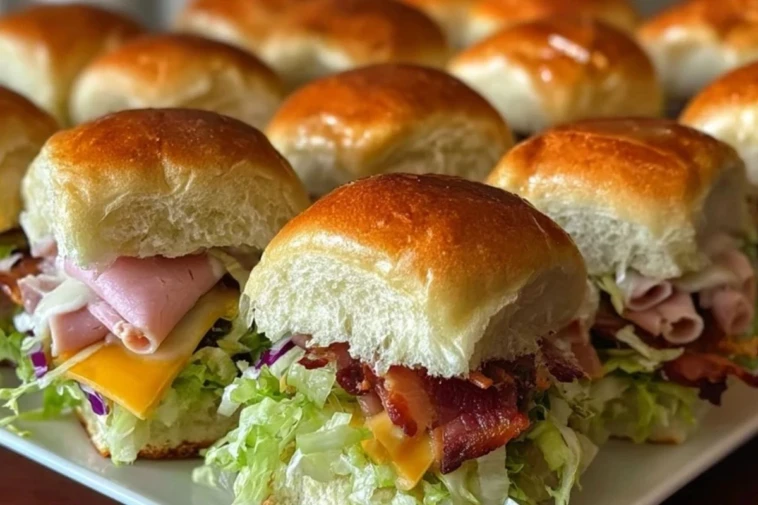 Chopped Club Sliders