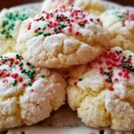 Christmas Ooey Gooey Butter Cookies