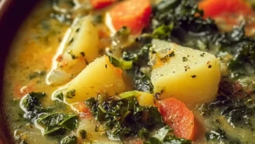 Chunky Potato Kale Soup