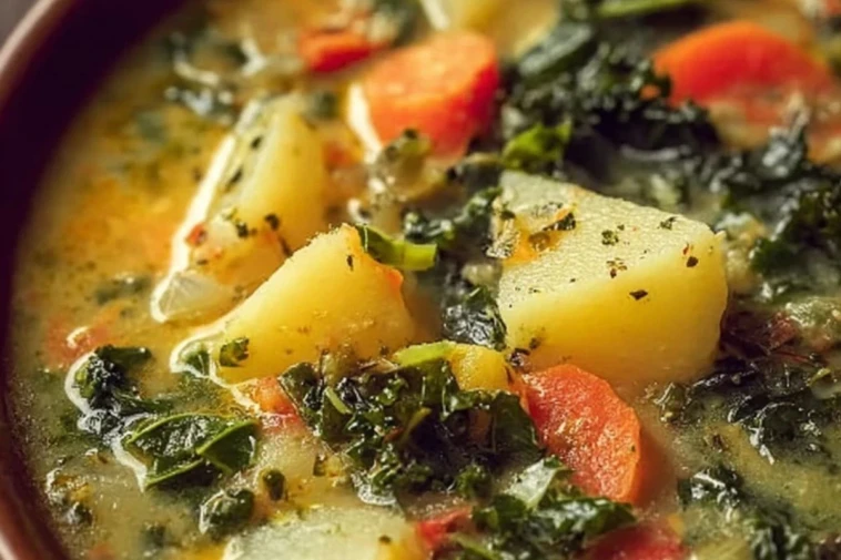 Chunky Potato Kale Soup