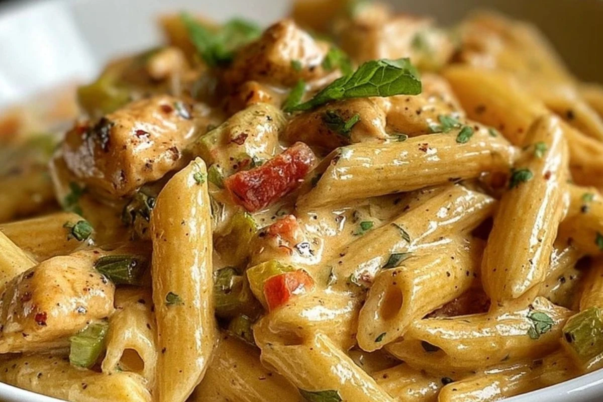 Creamy Rattlesnake Pasta with a Spicy Kick