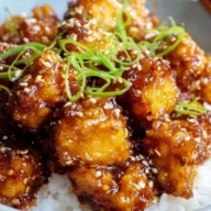 Crispy Honey Garlic Tofu