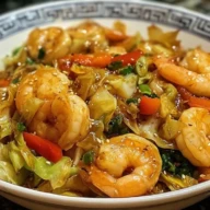 Delicious Asian Shrimp and Cabbage Stir Fry