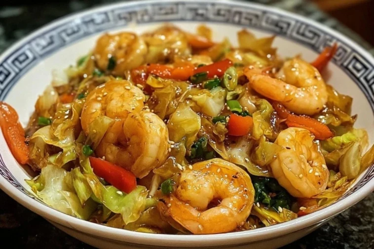Delicious Asian Shrimp and Cabbage Stir Fry