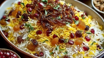 Delicious Persian Jeweled Rice