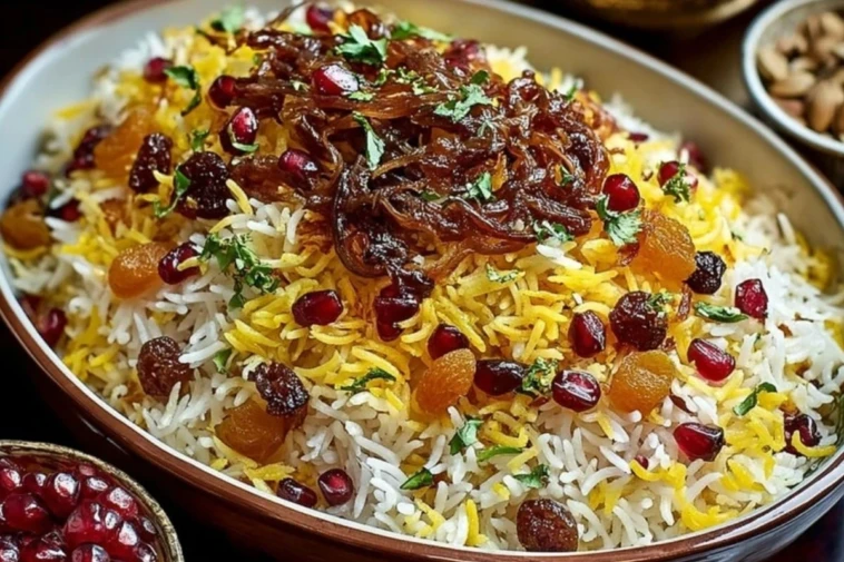 Delicious Persian Jeweled Rice