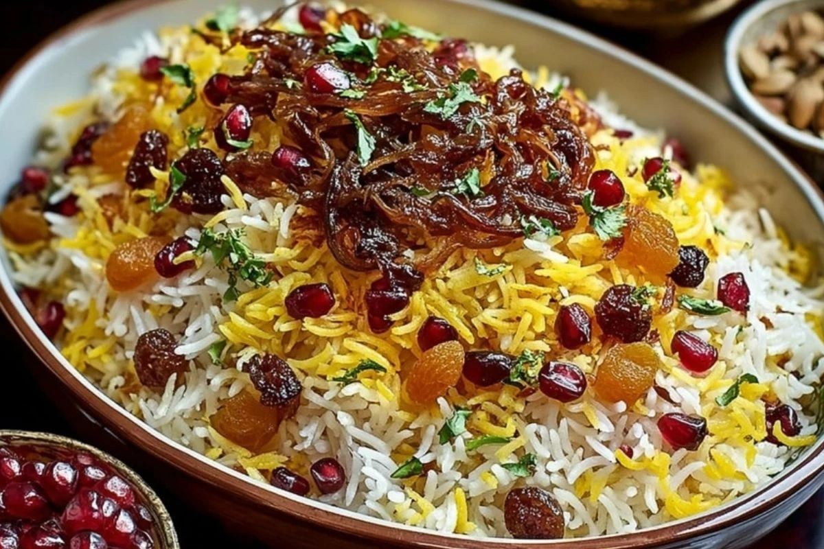 Delicious Persian Jeweled Rice