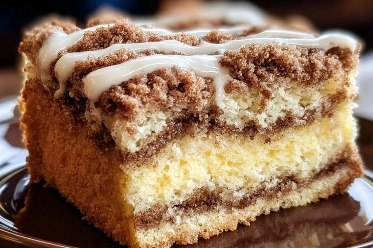 Easy Cake Mix Coffee Cake