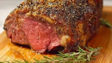 Easy Medium Rare Oven Roasted Prime Rib