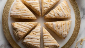 Fluffy Eggnog Scones