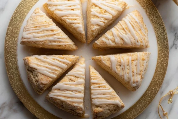 Fluffy Eggnog Scones