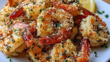Garlic Parmesan Roasted Shrimp