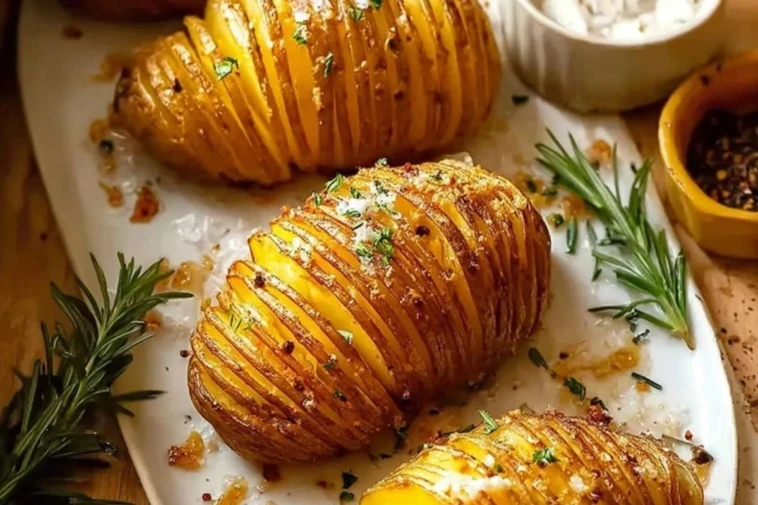 Hasselback Potatoes